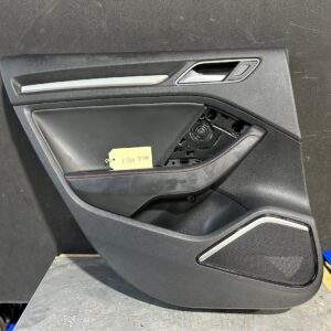 Audi 8V A3 S3 RS3 Rear Passenger LH Door Card