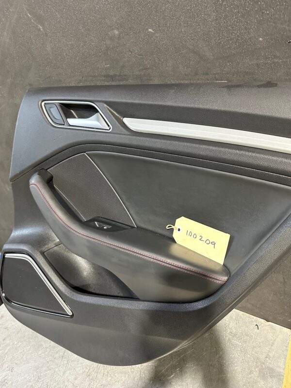 Audi 8V A3 S3 RS3 Drivers RH Rear Door Card