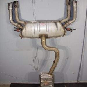 Audi 8V S3 Sedan Exhaust Rear Muffler with Resonator