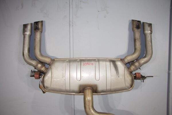 Audi 8V S3 Sedan Exhaust Rear Muffler with Resonator