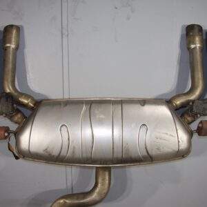 Audi 8V S3 Sedan Exhaust Rear Muffler with Resonator - Image 2
