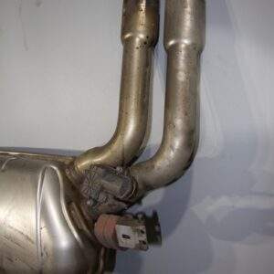 Audi 8V S3 Sedan Exhaust Rear Muffler with Resonator - Image 8