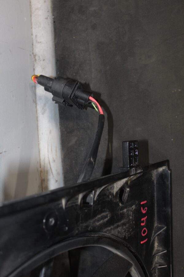 Audi 8V A3 / Volkswagen Mk7 Golf Radiator Fan w Shroud 5Q0121205AQ, 5Q0959455AR