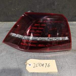 Volkswagen Golf Mk7 R Passenger Left Outer Tail Light LED Tinted 5G0 945 207 C