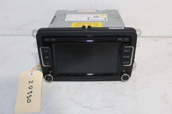 Volkswagen Golf Mk6 GTI R Headunit Media Display Screen 5K0 035 190 A