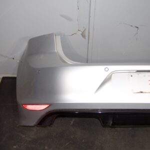 Volkswagen Mk7 Golf R Rear Bumper Bar Complete - Silver - Image 2