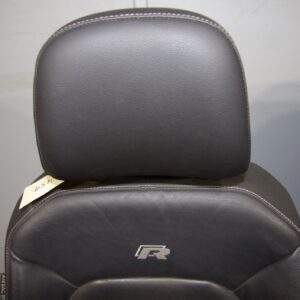 Volkswagen Golf Mk7 R Front Seats Pair - Leather Black - Image 5