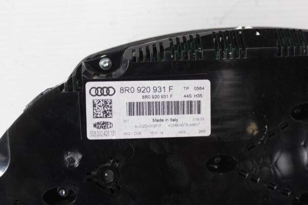 Audi 8R Q5 SQ5 Instrument Cluster Speedometer Tacho 8R0 920 931 F