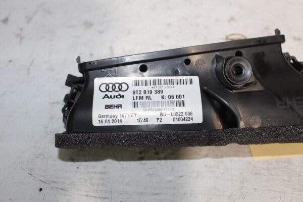 Audi 8T 8F A5 S5 Dashboard Air Vent Duct 8T2 819 389