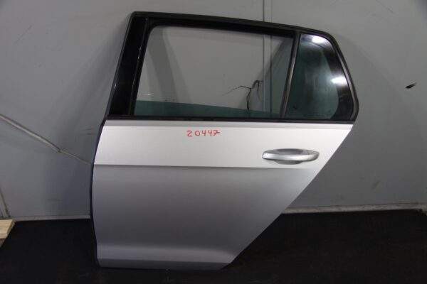 Volkswagen Golf MK7 TSi GTi R Rear Left Passenger Door Shell - SILVER