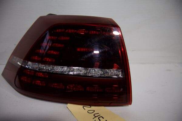 Volkswagen Golf Mk7 R Passenger Left Outer Tail Light LED Tinted 5G0 945 207 C