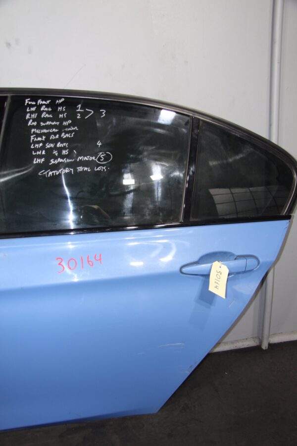BMW F80 M3 Rear Left Passenger Side Door Shell - BLUE