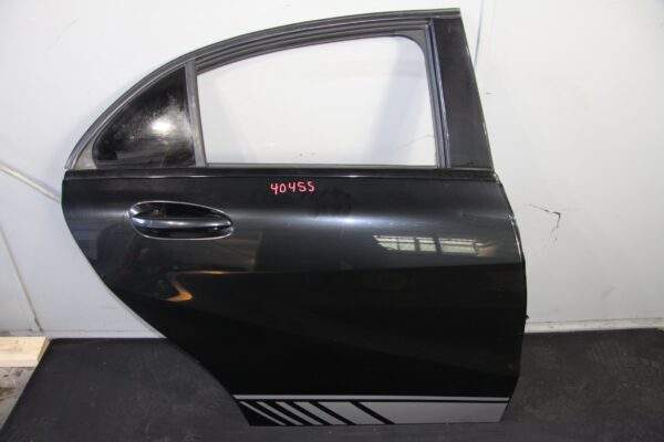 Mercedes Benz W176 A Class A180 A200 A250 A45 Rear Right Drivers Door BLACK
