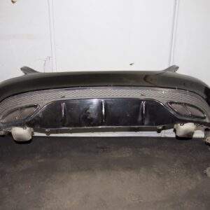 Mercedes Benz W205 C43 AMG Rear Bumper Bar Complete Black - Image 2