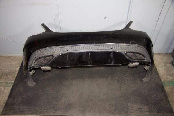 Mercedes Benz W205 C43 AMG Rear Bumper Bar Complete Black