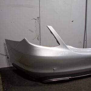 Mercedes Benz W205 C300 AMG Pack Rear Bumper Bar Complete Silver - Image 2