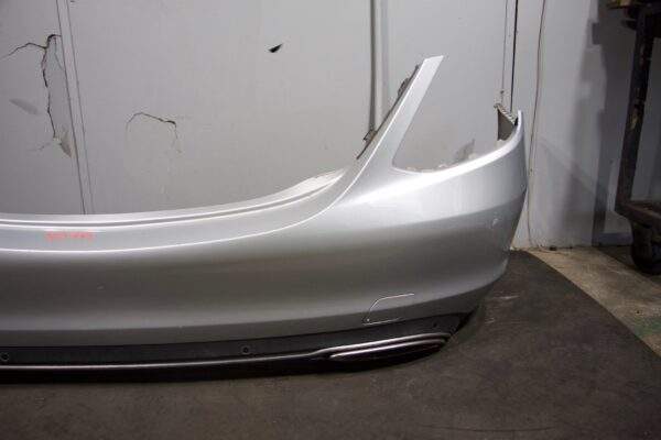 Mercedes Benz W205 C300 AMG Pack Rear Bumper Bar Complete Silver