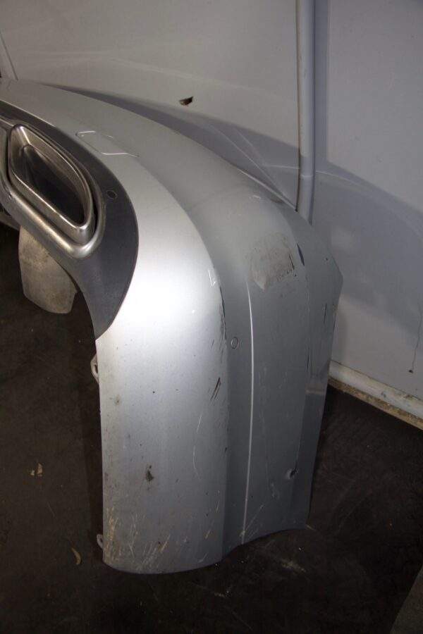 Mercedes Benz W205 C300 AMG Pack Rear Bumper Bar Complete Silver