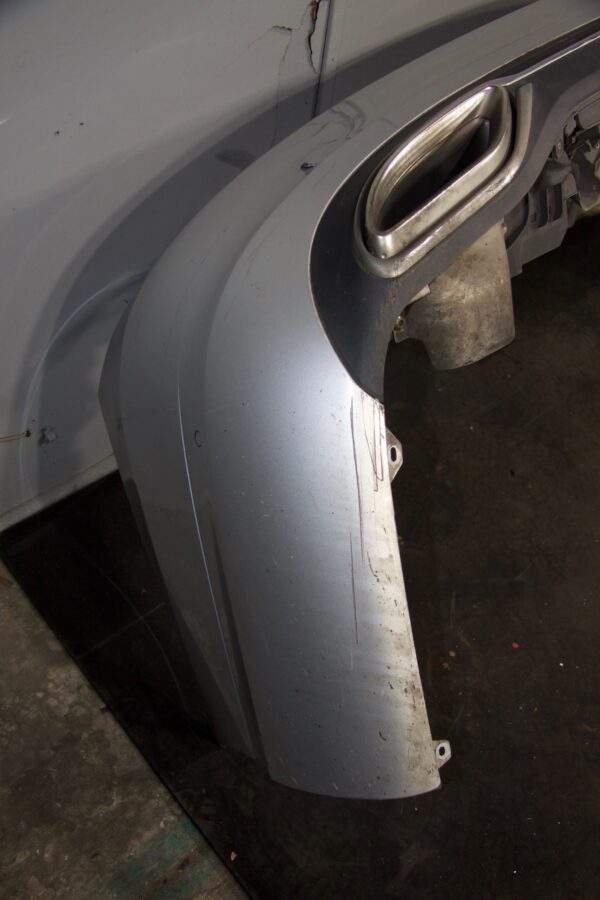 Mercedes Benz W205 C300 AMG Pack Rear Bumper Bar Complete Silver