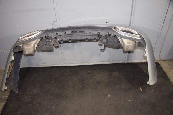 Mercedes Benz W205 C300 AMG Pack Rear Bumper Bar Complete Silver