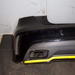 Mercedes Benz W176 A45 AMG Rear Bumper Bar Complete BLACK - Image 2