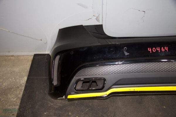 Mercedes Benz W176 A45 AMG Rear Bumper Bar Complete BLACK