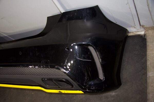 Mercedes Benz W176 A45 AMG Rear Bumper Bar Complete BLACK