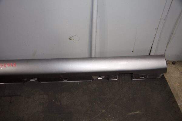 Mercedes Benz W176 W117 A CLA Class AMG Right Driver Side Skirt Mould Silver