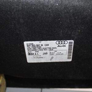 Audi 8V A3 S3 RS3 Sedan Left Boot Trunk Lining Carpet 8V5 863 887 M - Image 3