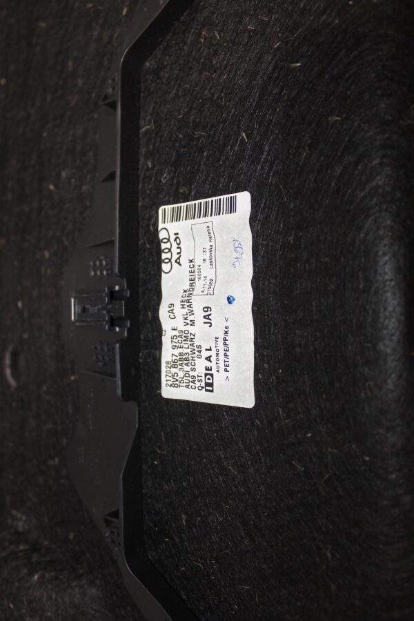 Audi 8V A3 S3 RS3 Sedan Bootlid Tailgate Inner Trim 8V5 867 975 E