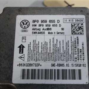 Audi 8F A5 Airbag Crash SRS Module Unit 8F0 959 655 D - Image 3