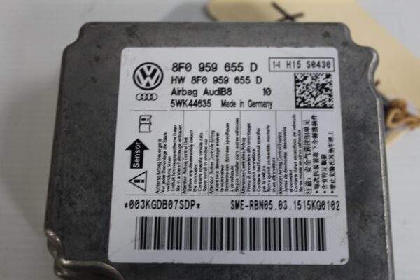 Audi 8F A5 Airbag Crash SRS Module Unit 8F0 959 655 D