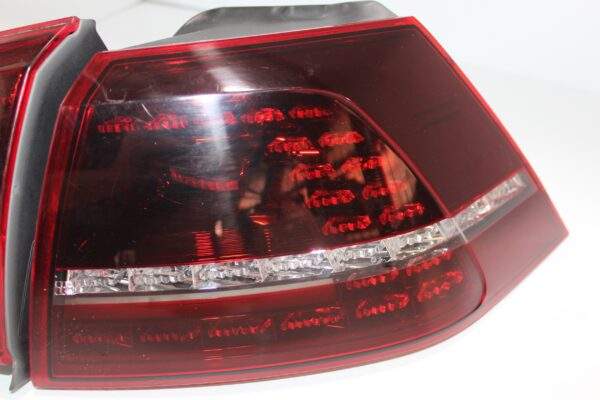 Volkswagen Golf MK7 R Tail Light Set LED Tinted OEM GENUINE