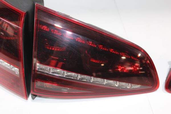 Volkswagen Golf MK7 R Tail Light Set LED Tinted OEM GENUINE