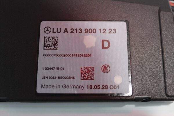 Mercedes Benz W205 C Class Ignition Starter Switch Unit A2139001223, A2139000736