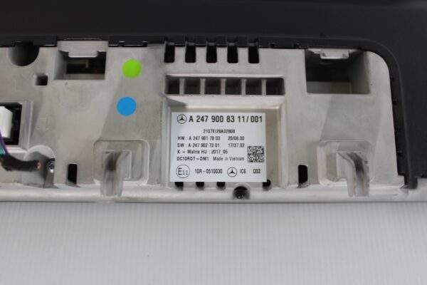 Mercedes Benz W177 W118 A CLA Class Cluster Headunit Display Screen A2479008311