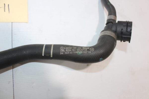 Mercedes Benz W205 C43 AMG Engine Coolant Hose Line A2055011091