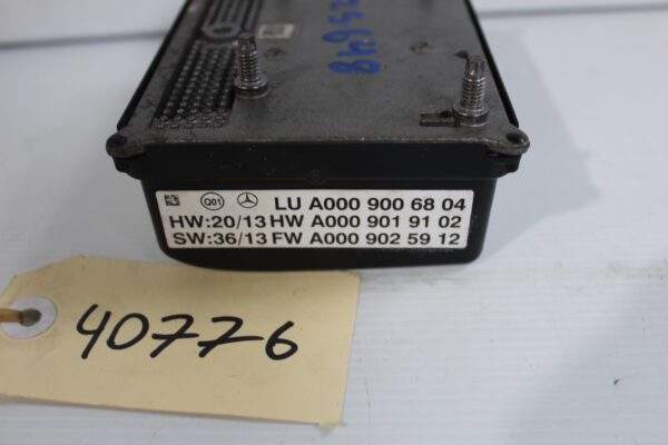 Mercedes Benz W212 E63 ACC Distronic Radar Sensor A0009006804, A0009007807