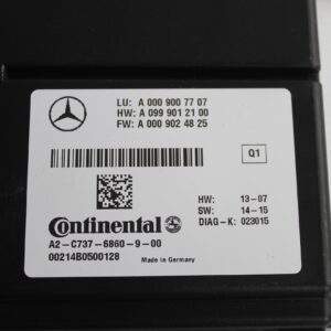 Mercedes Benz W212 E63 Distronic ACC Radar Control Unit A0009007707 - Image 3