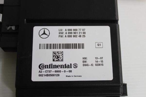 Mercedes Benz W212 E63 Distronic ACC Radar Control Unit A0009007707
