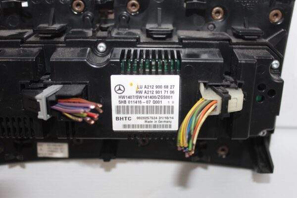 Mercedes Benz W212 E63 AC Climate Control Unit A2129006827
