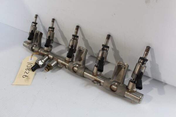 Audi RS3 RSQ3 TTRS DAZA DNW Fuel Rail with Injectors 07K133317AB, 07K906036K