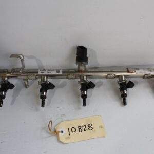 Audi RS3 RSQ3 TTRS DAZA DNW Fuel Rail with Injectors 07K133681B, 07K133551A