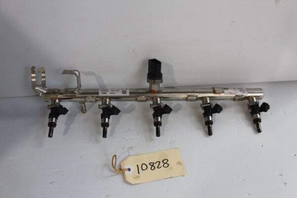 Audi RS3 RSQ3 TTRS DAZA DNW Fuel Rail with Injectors 07K133681B, 07K133551A