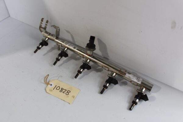 Audi RS3 RSQ3 TTRS DAZA DNW Fuel Rail with Injectors 07K133681B, 07K133551A