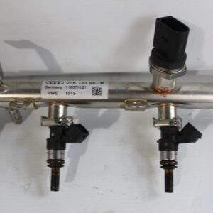 Audi RS3 RSQ3 TTRS DAZA DNW Fuel Rail with Injectors 07K133681B, 07K133551A - Image 9