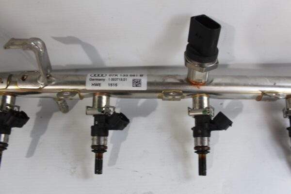 Audi RS3 RSQ3 TTRS DAZA DNW Fuel Rail with Injectors 07K133681B, 07K133551A