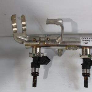 Audi RS3 RSQ3 TTRS DAZA DNW Fuel Rail with Injectors 07K133681B, 07K133551A - Image 8