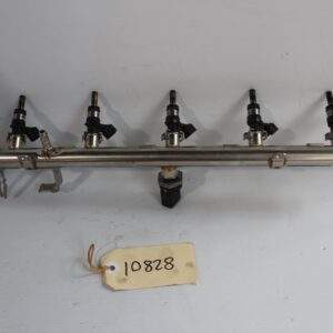 Audi RS3 RSQ3 TTRS DAZA DNW Fuel Rail with Injectors 07K133681B, 07K133551A - Image 6