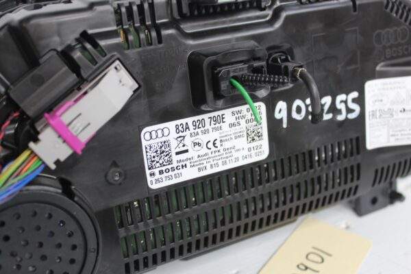 Audi Q3 RSQ3 Virtual Cluster Speedometer Display 83A 920 790 E
